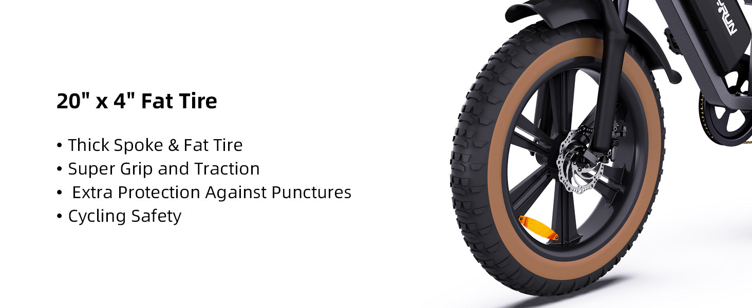 Happy Run Tank Fat Tire E-Bike