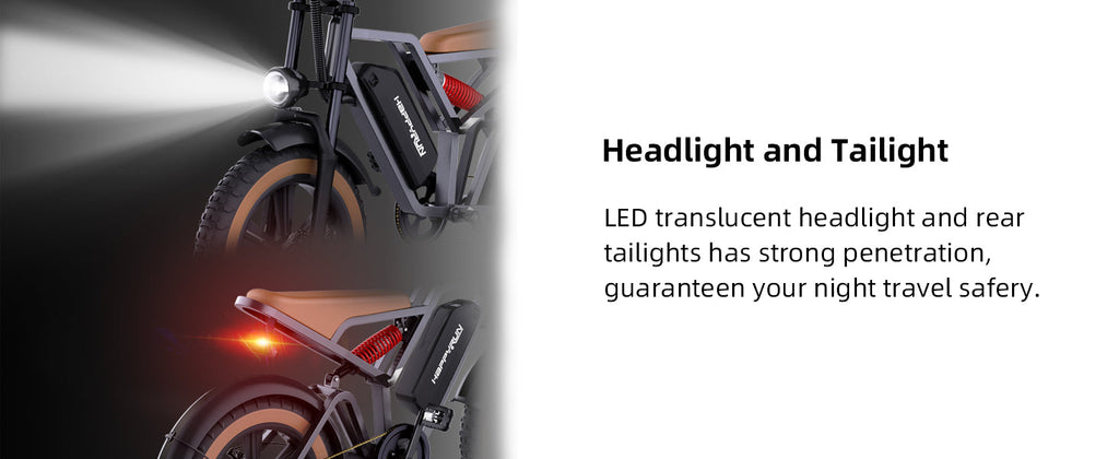 Happy Run Tank Fat Tire E-Bike