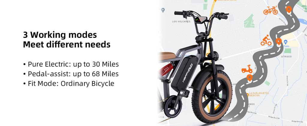 Happy Run Tank Fat Tire E-Bike