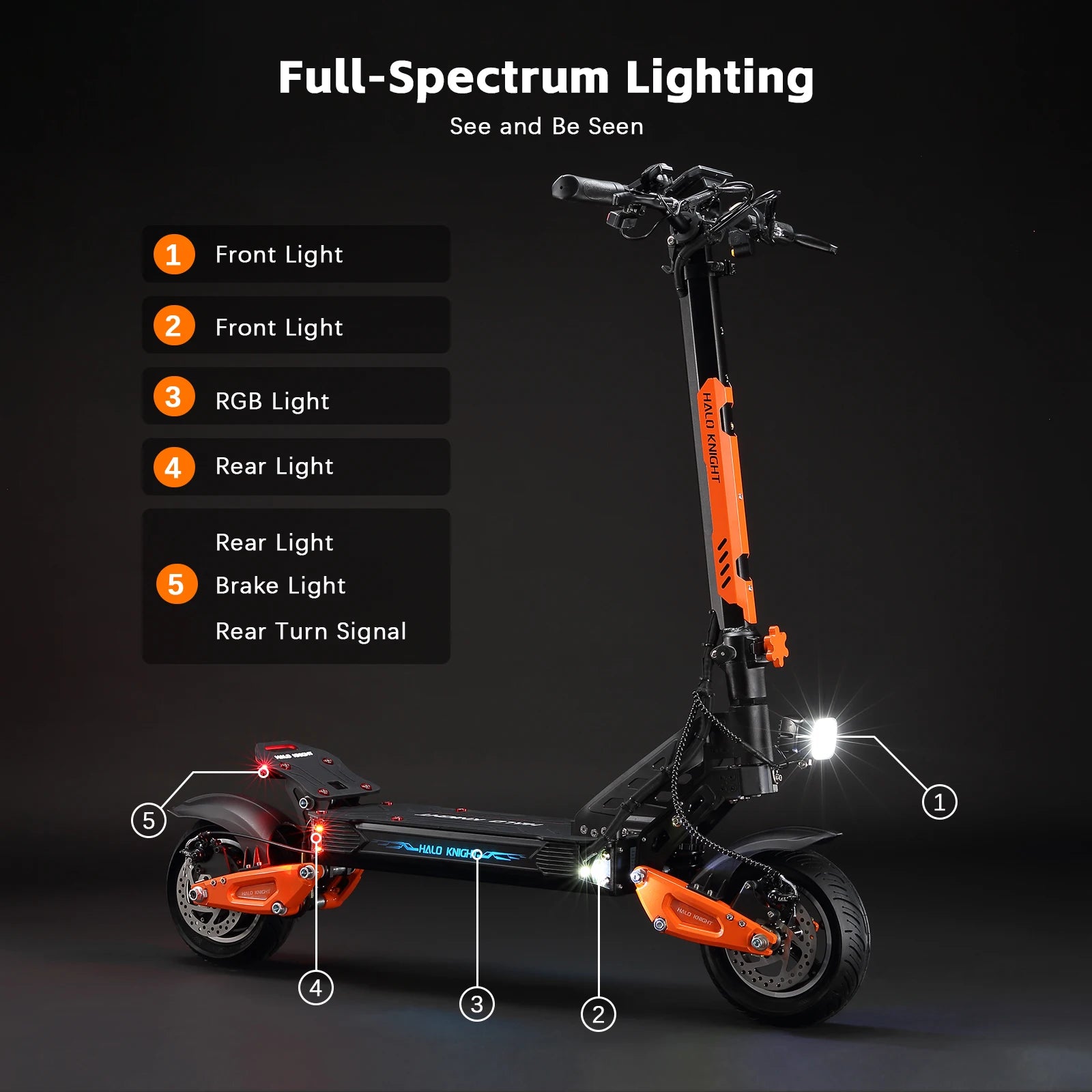 Halo Knight T102 Electric Scooter