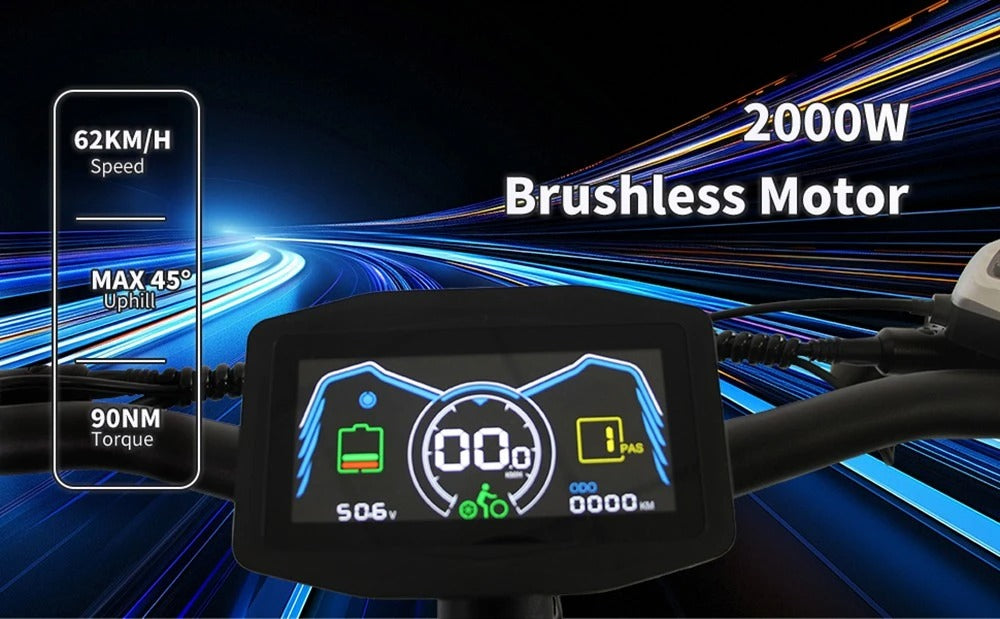 MX500 26" Fat Tire E-Bike