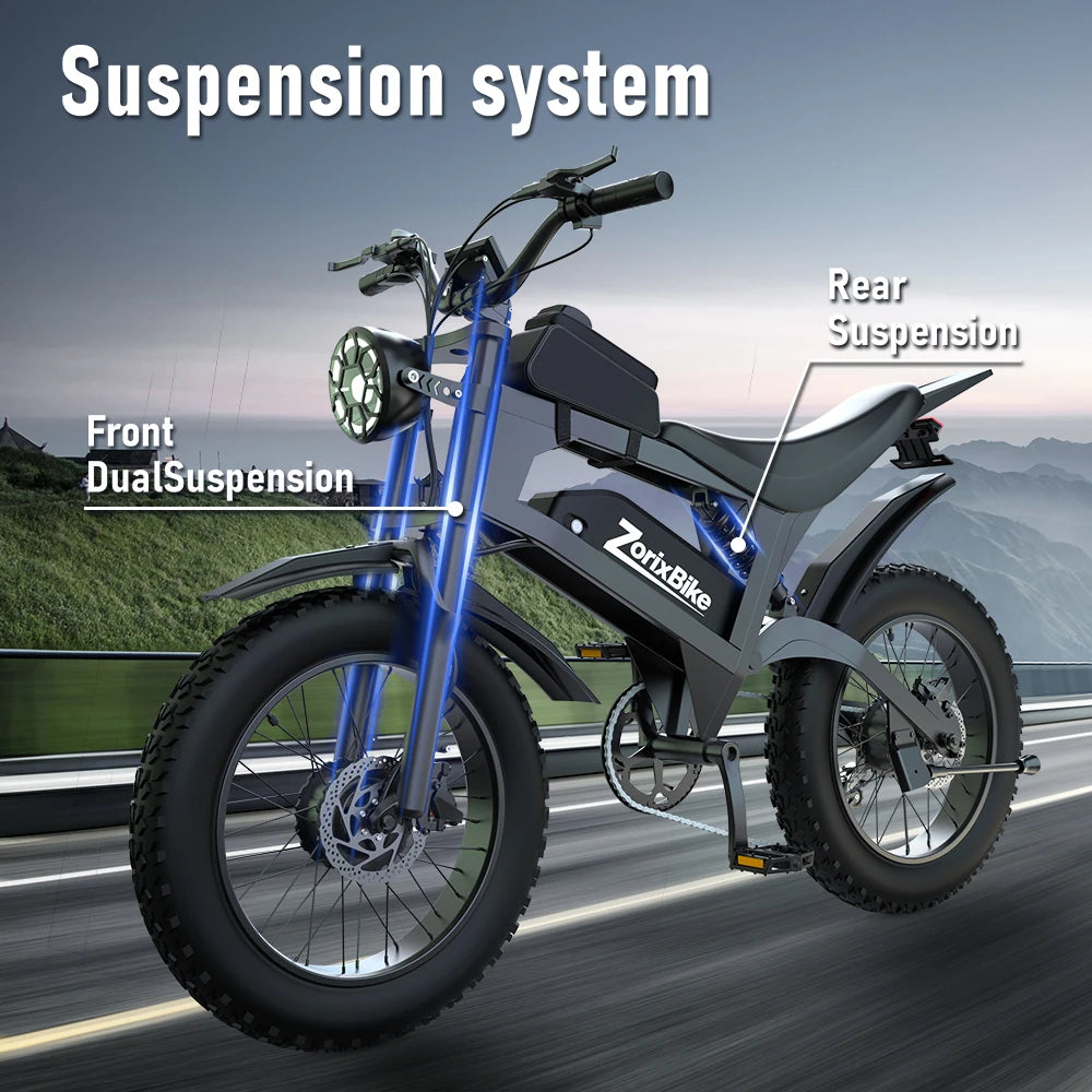 ZorixBike R8 Pro Off-Road E-Bike