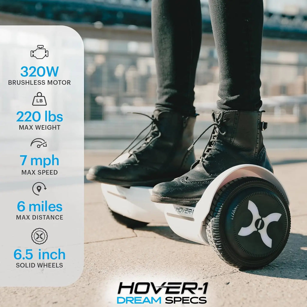 Hover-1 Dream Hoverboard – White
