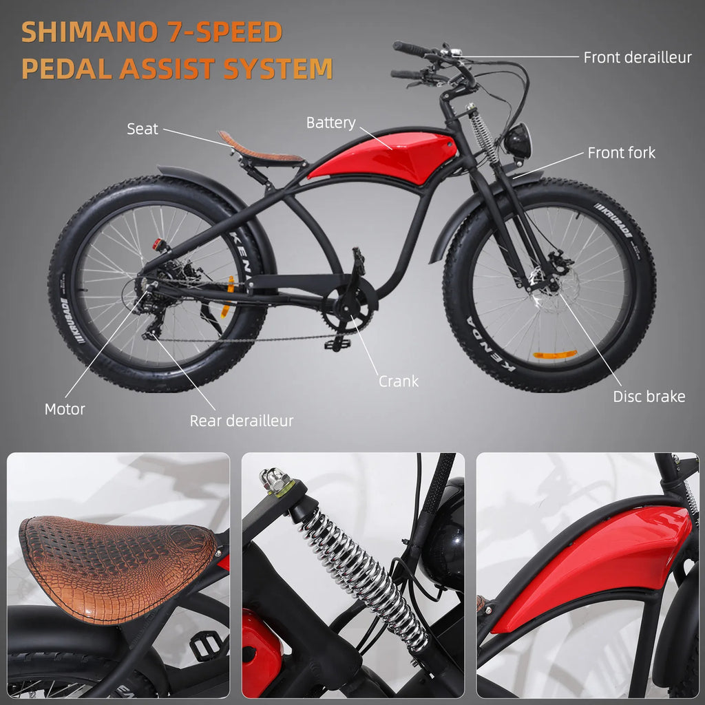 750W Electric Mountain Bike