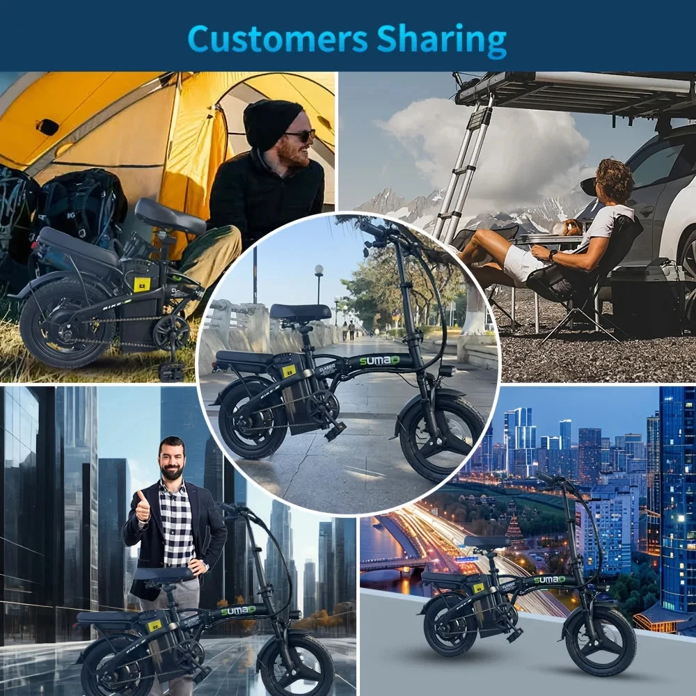 Foldable 14" Electric Bike