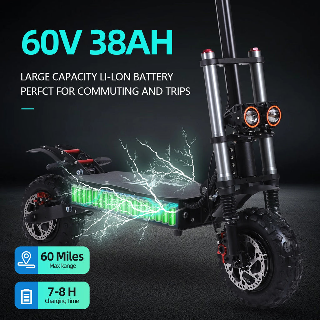 Dual Motor Electric Scooter