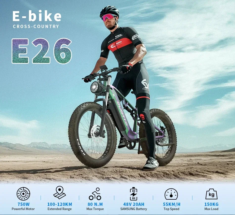 E26 Dual Suspension E-Mountain Bike