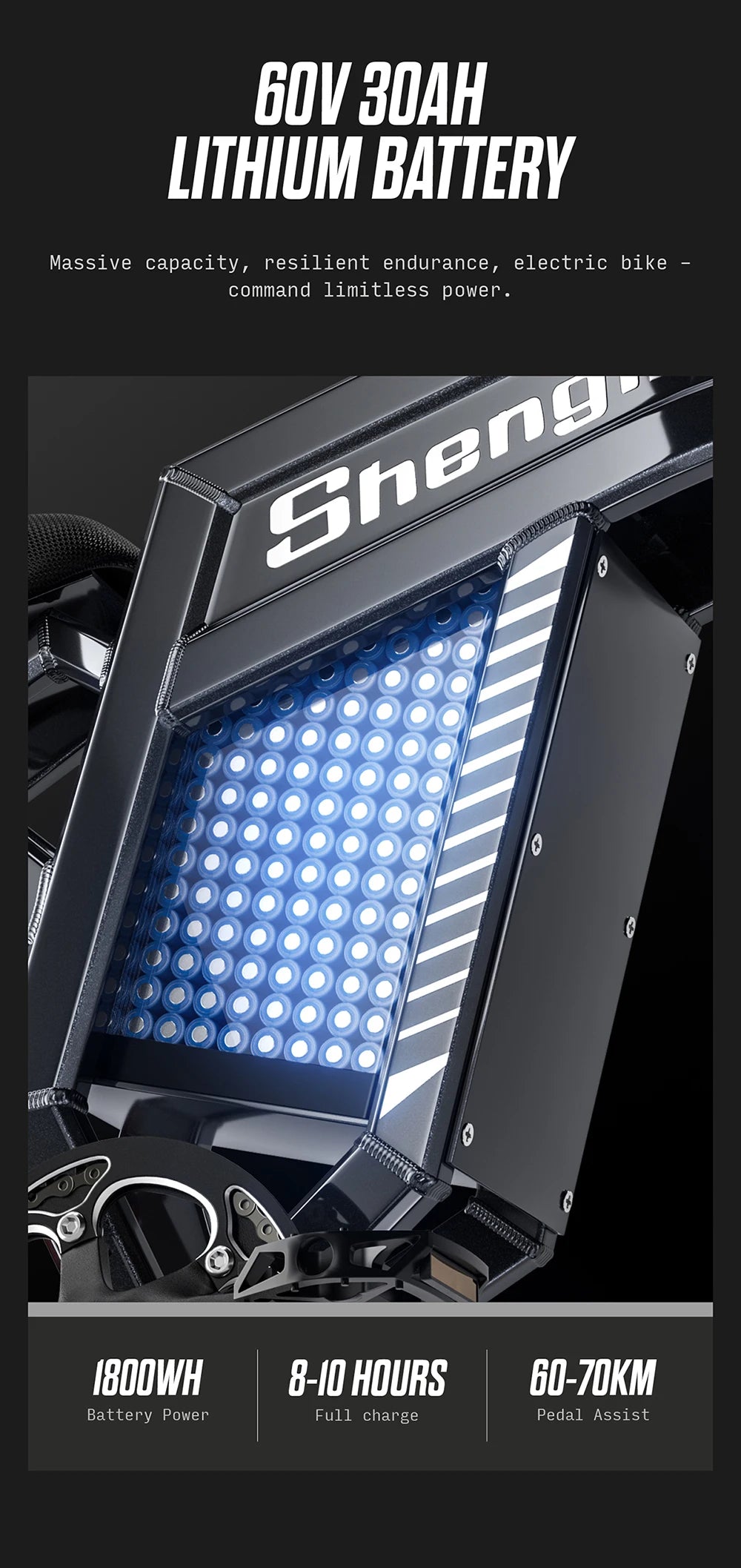 S900 1500W Electric Bicycle