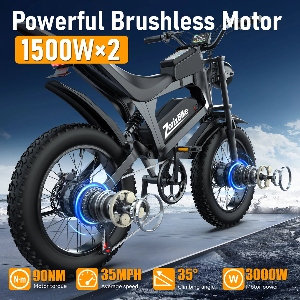 ZorixBike R8 Pro Off-Road E-Bike