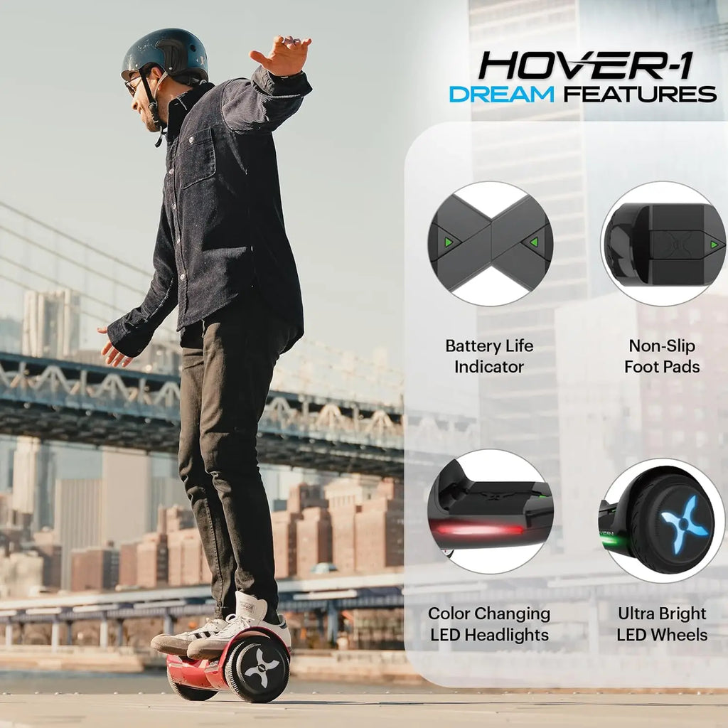 Hover-1 Dream Hoverboard – White