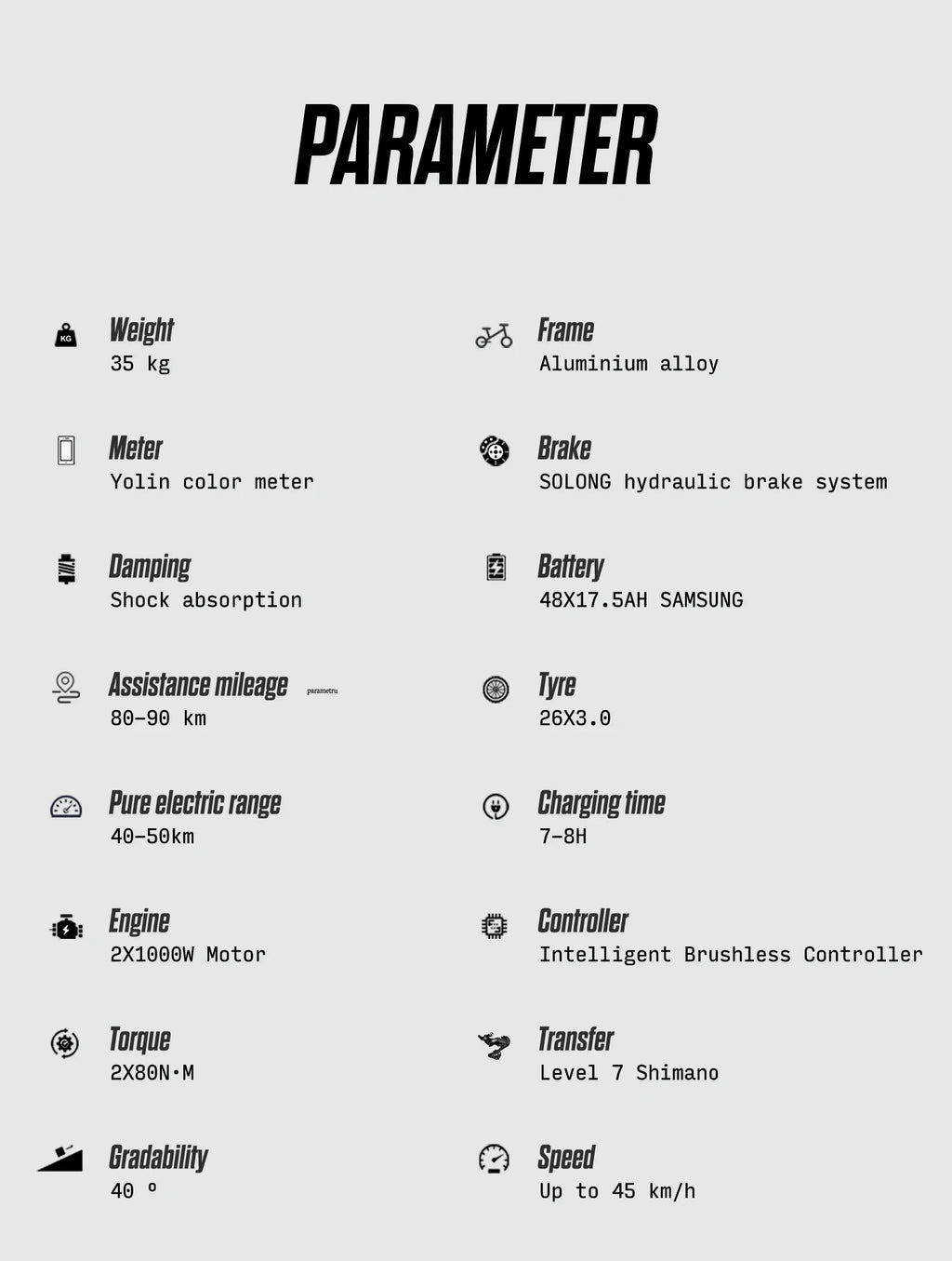 Shengmilo S600 2000W Electric Bik