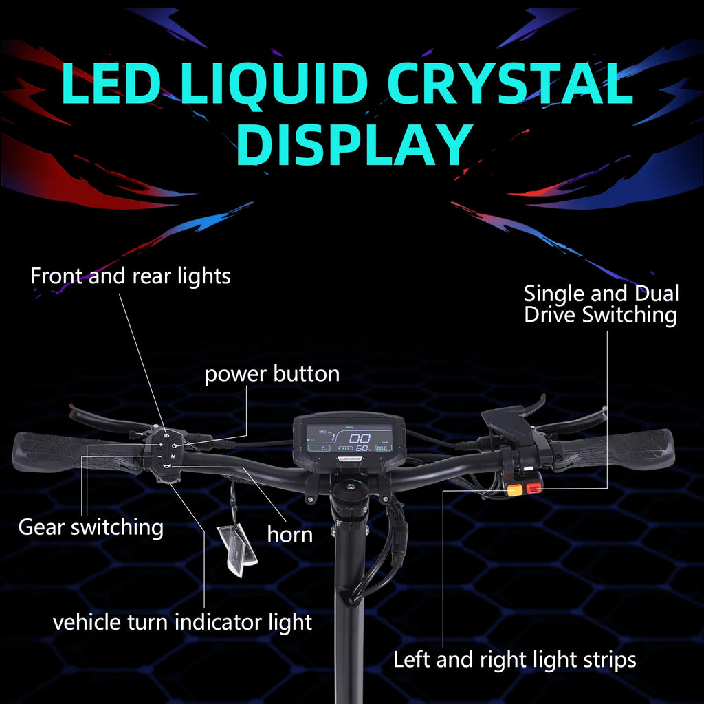 Dual Motor Electric Scooter