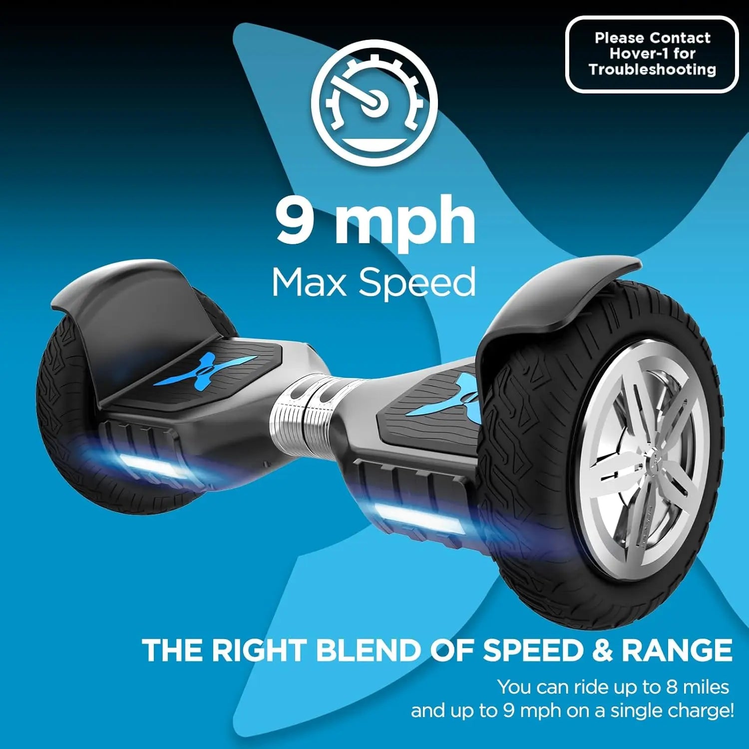 Hover-1 Ranger Pro Hoverboard – Black