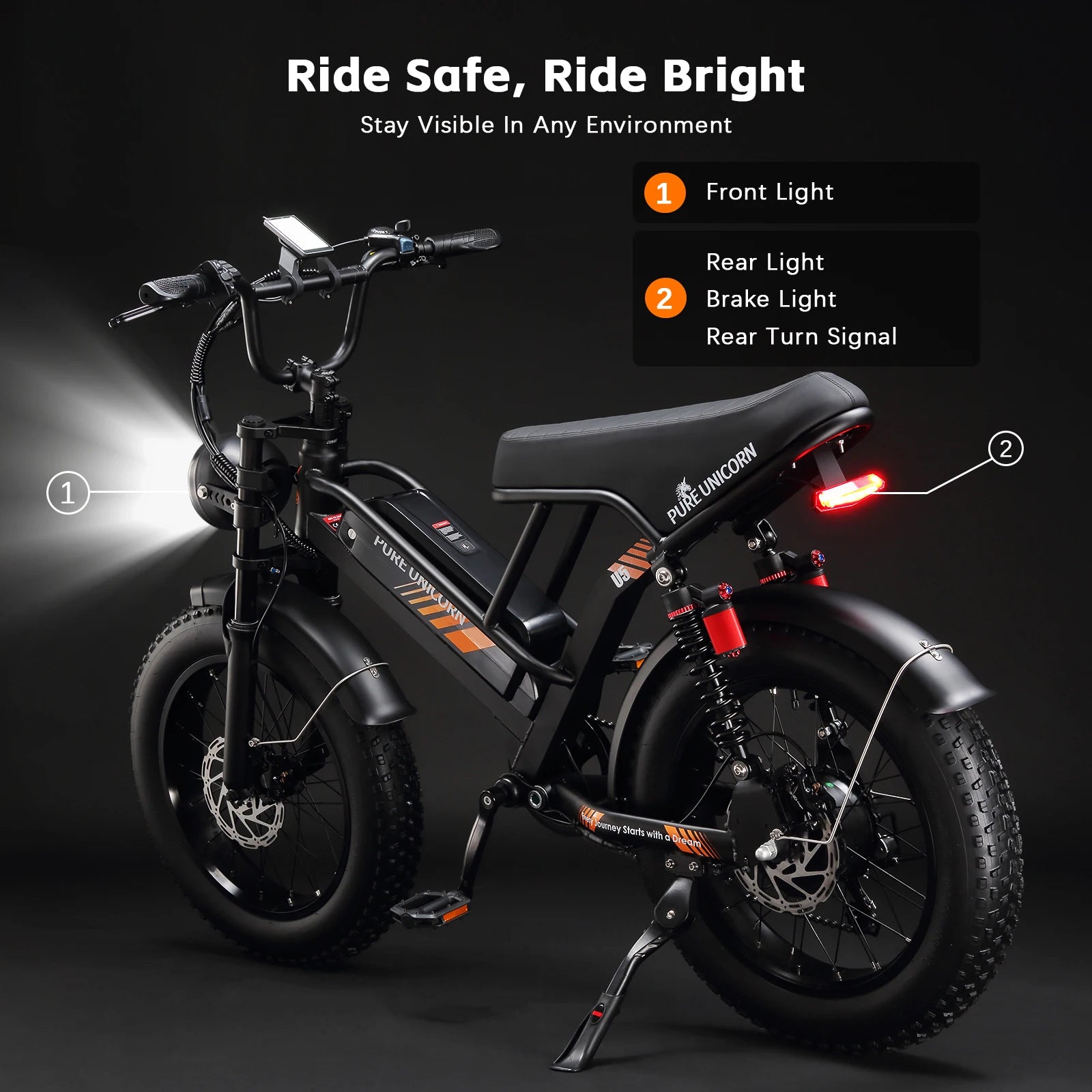 Pure Union 1000W Electric Bike