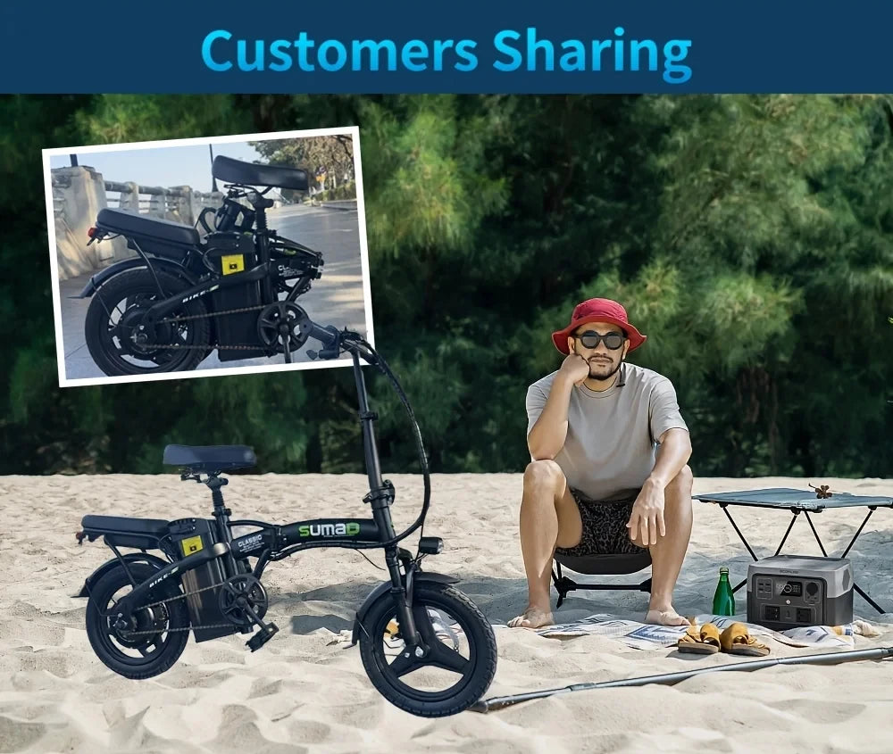 Foldable 14" Electric Bike