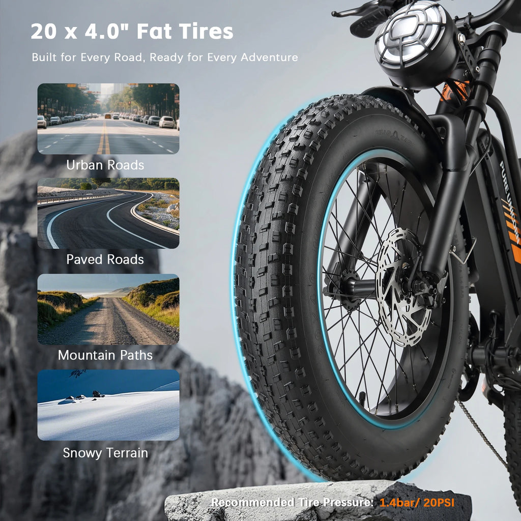 Pure Union 1000W Electric Bike