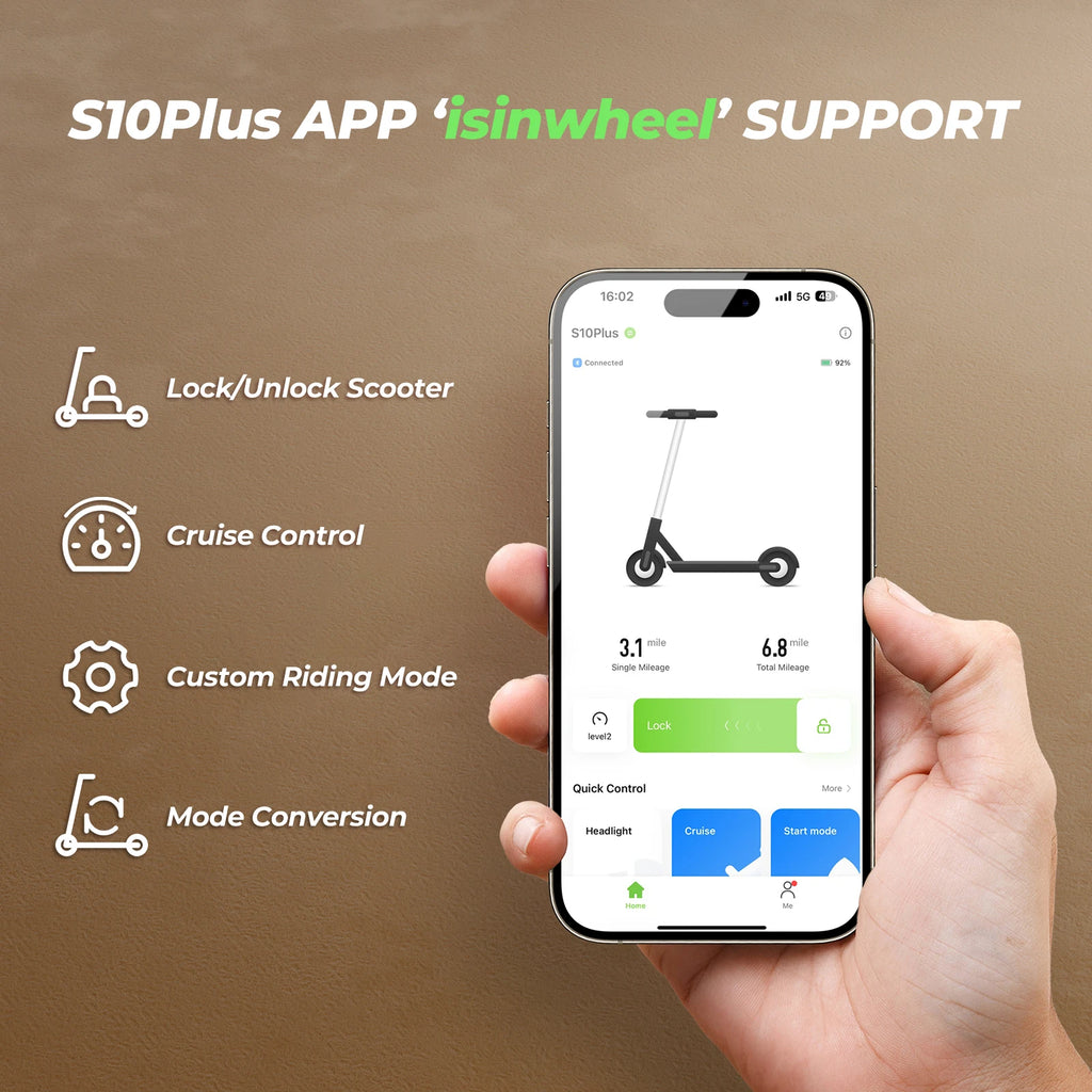 Isinwheel S10 Plus Electric Scooter