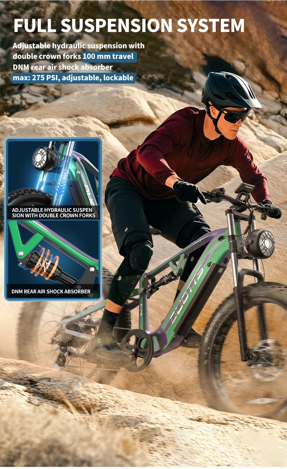 E26 Dual Suspension E-Mountain Bike