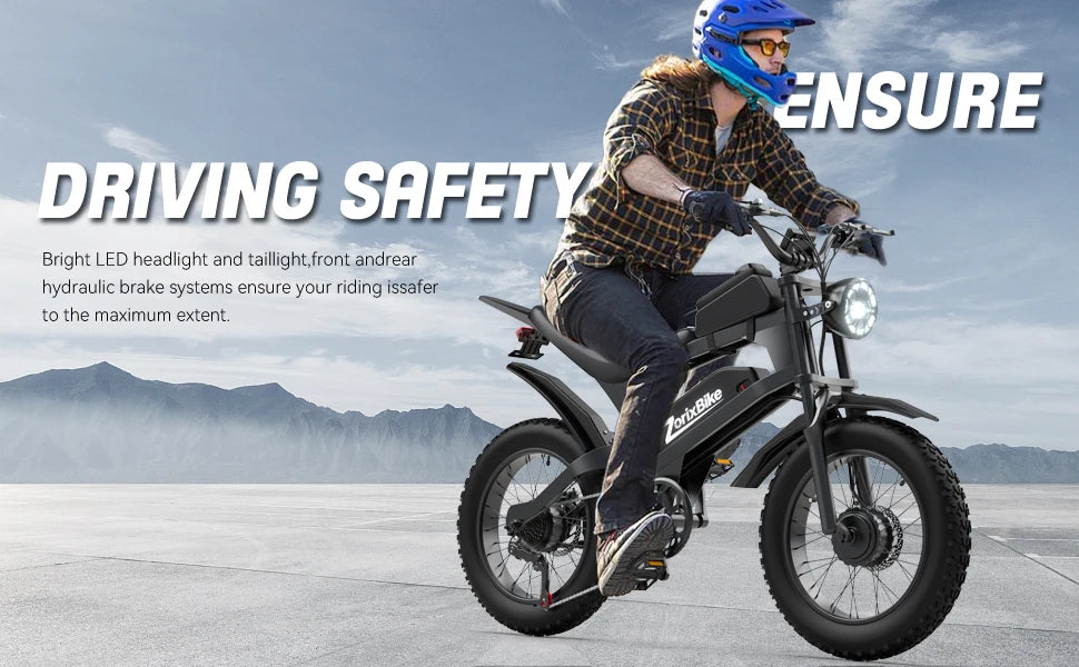 ZorixBike R8 Pro Off-Road E-Bike