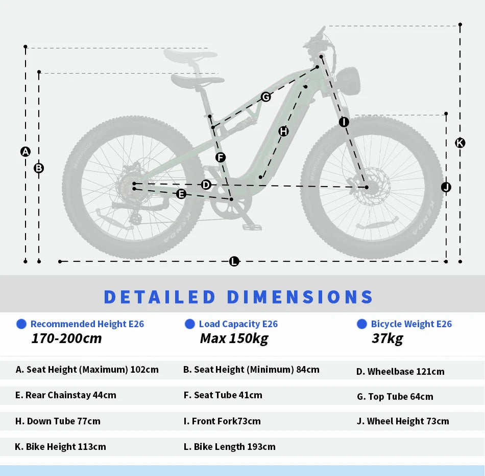 E26 Dual Suspension E-Mountain Bike
