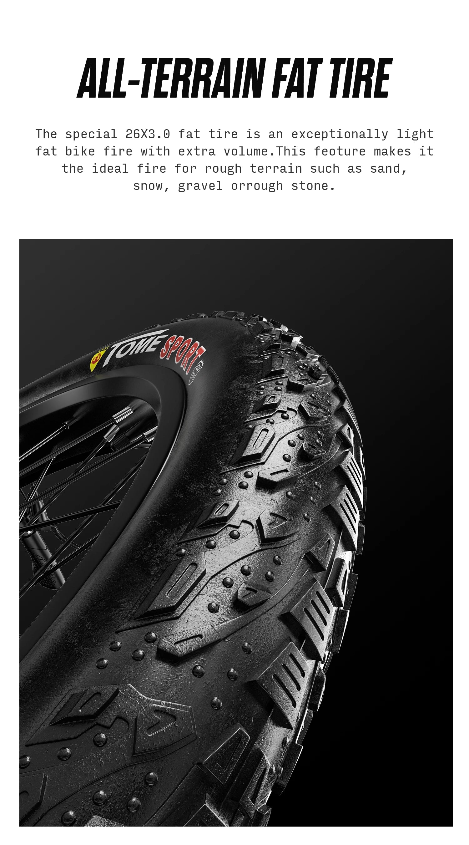 S600 Fat Tire E-Bike