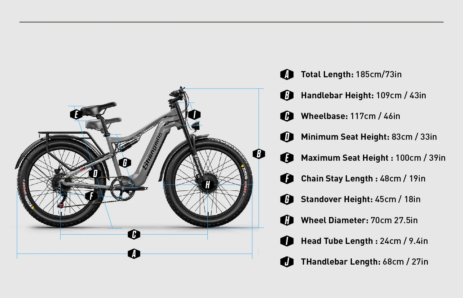S600 Fat Tire E-Bike