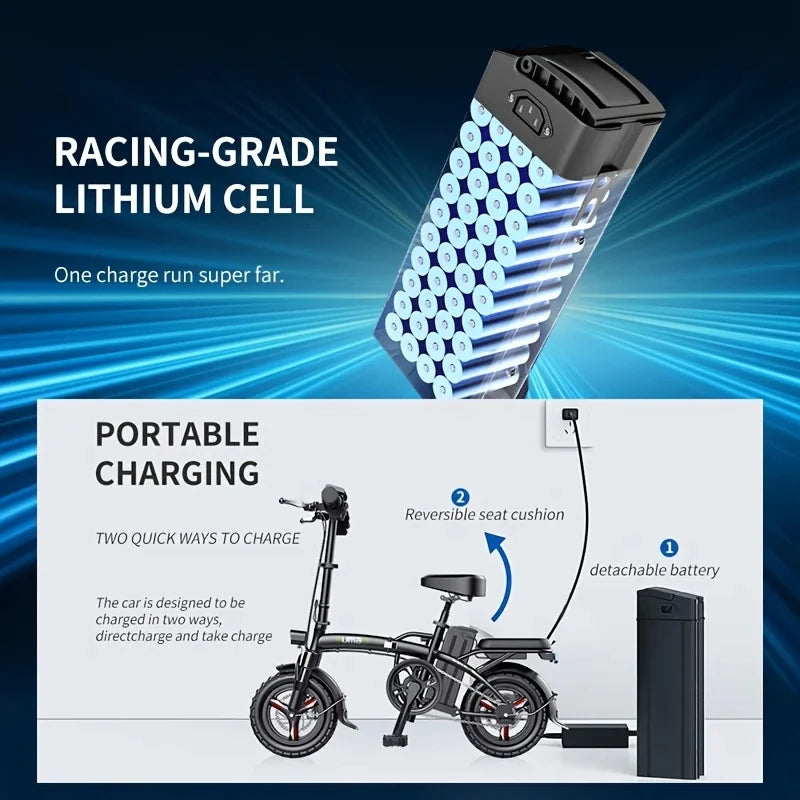 Foldable 14" Electric Bike