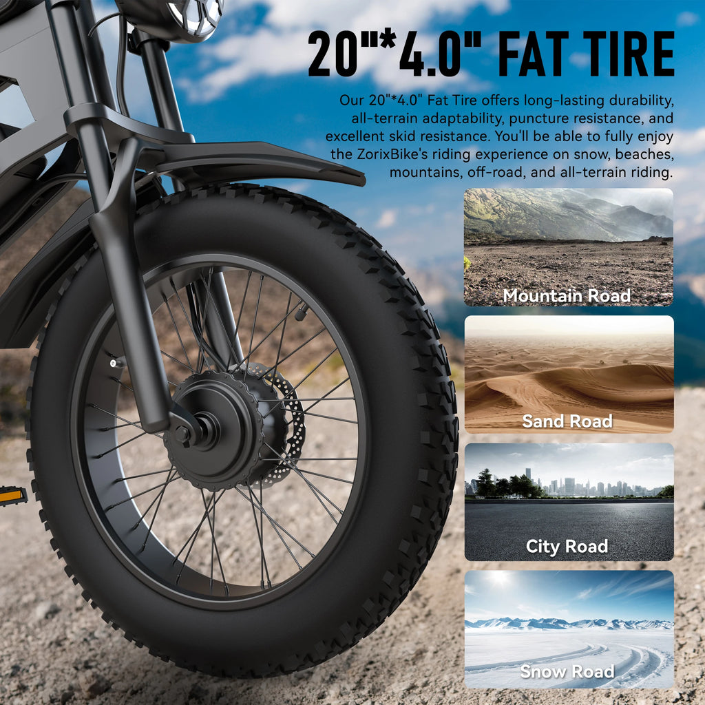 ZorixBike R8 Pro Off-Road E-Bike