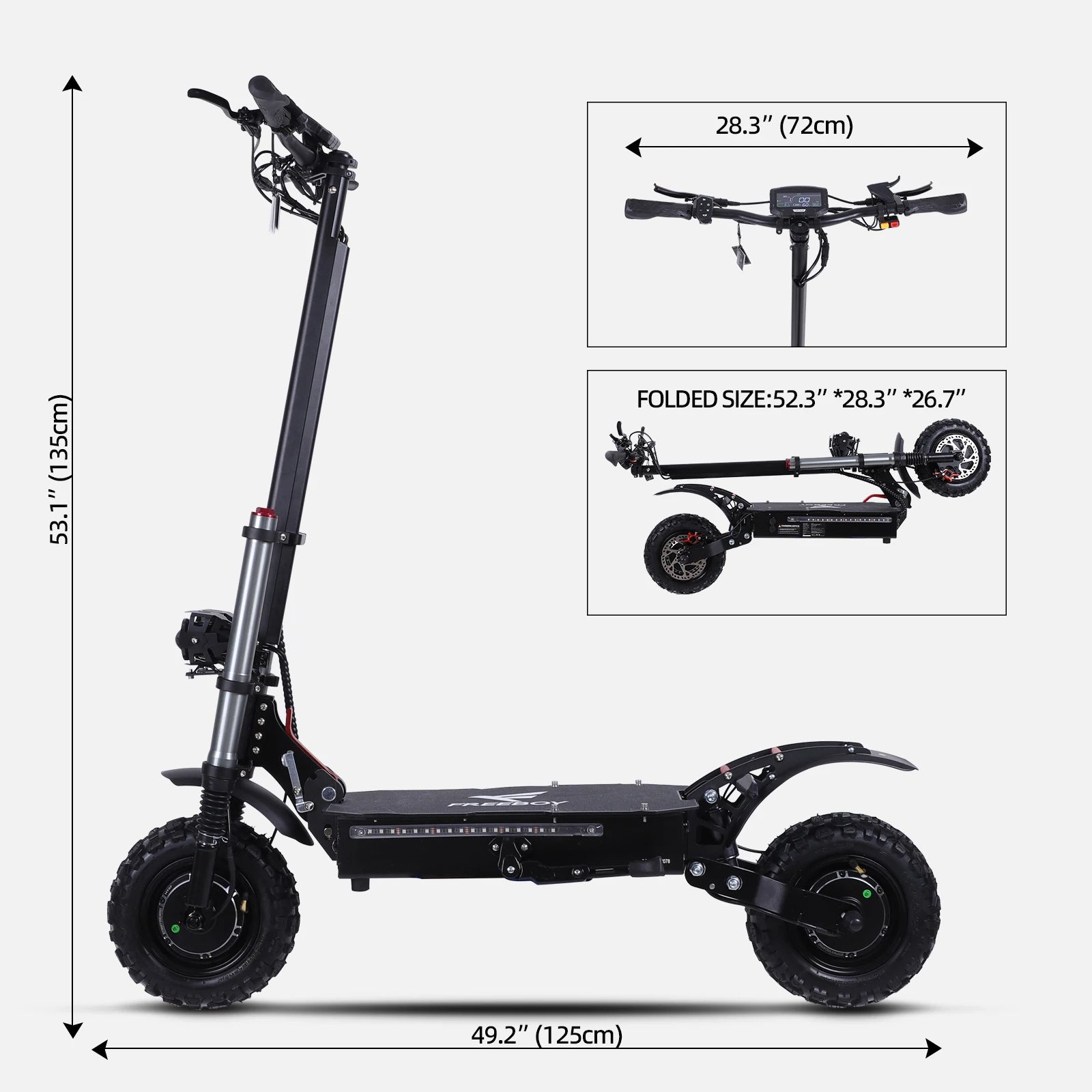 Dual Motor Electric Scooter
