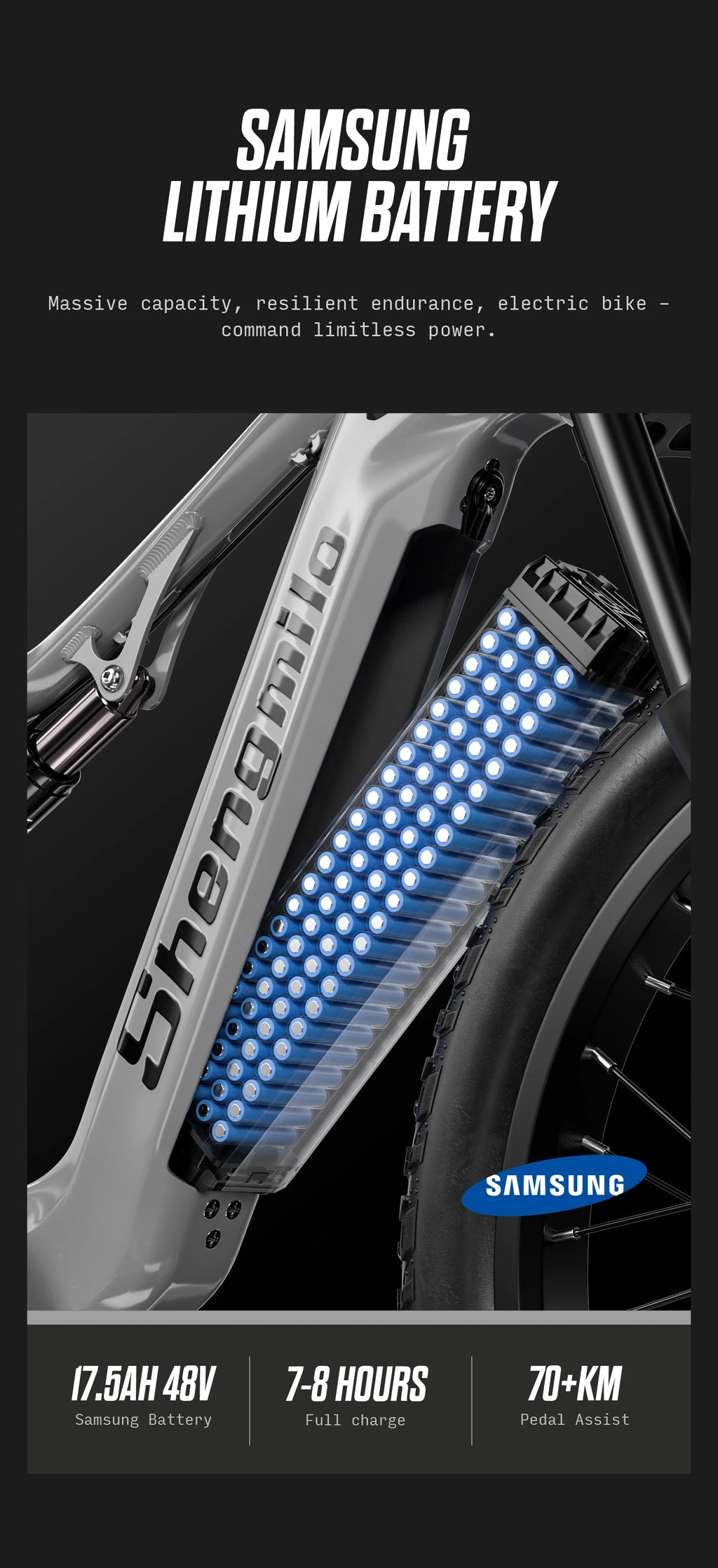 Shengmilo S600 2000W Electric Bik