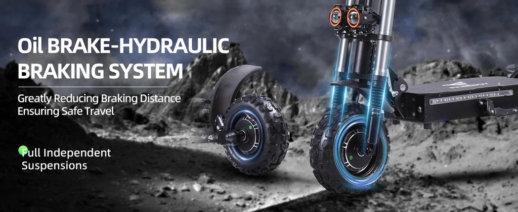 Dual Motor Electric Scooter