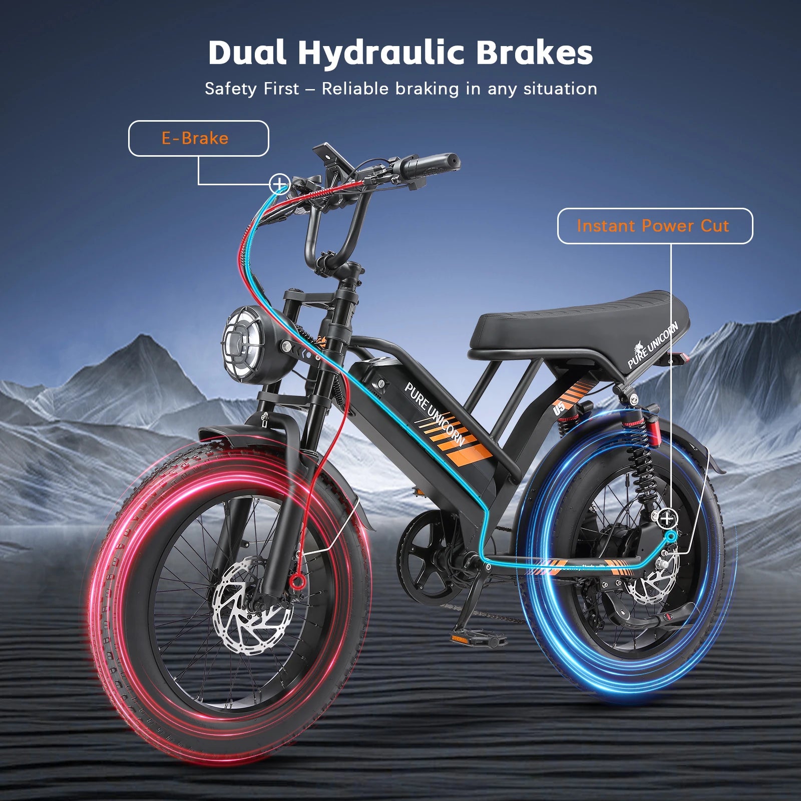 Pure Union 1000W Electric Bike