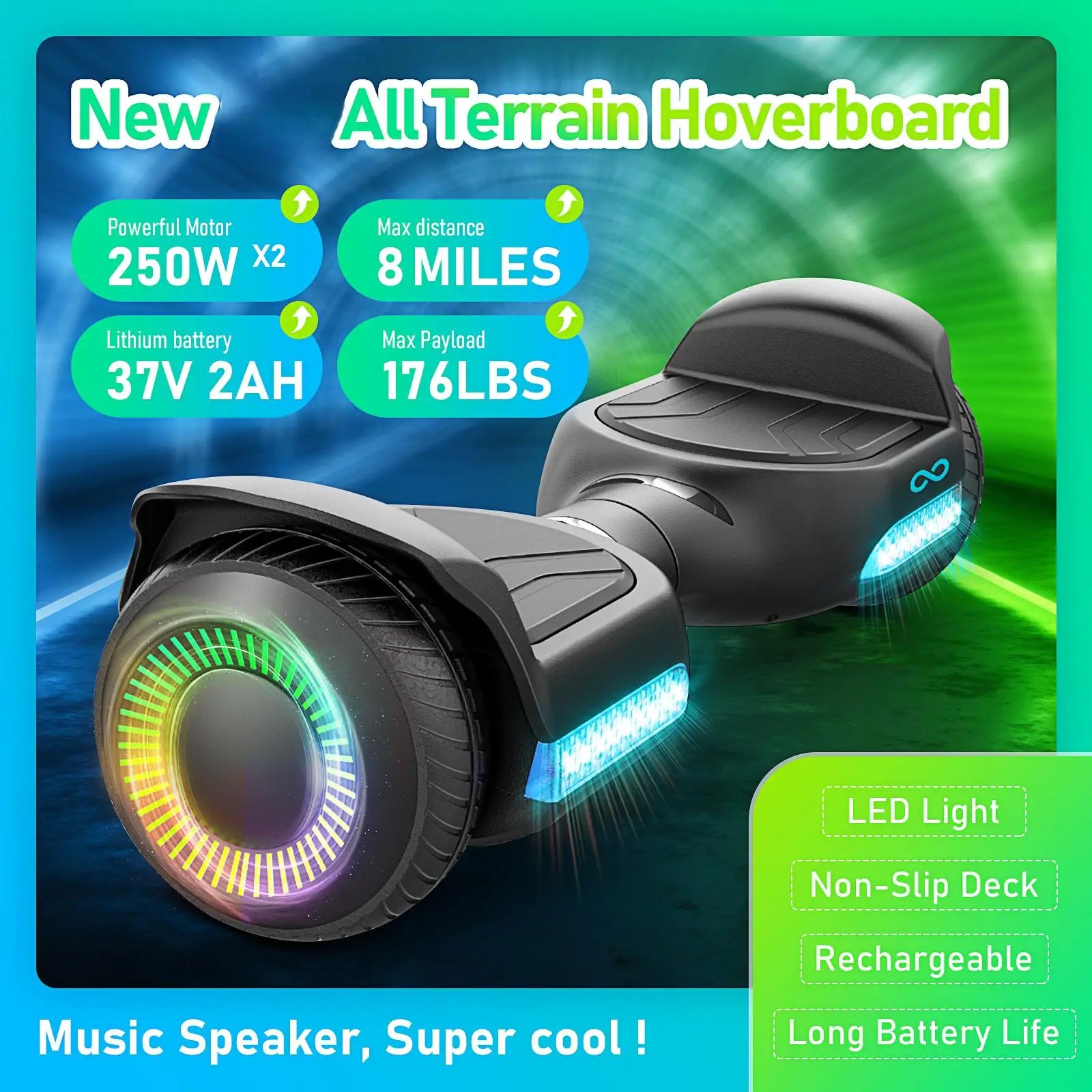6.5" All-Terrain Hoverboard