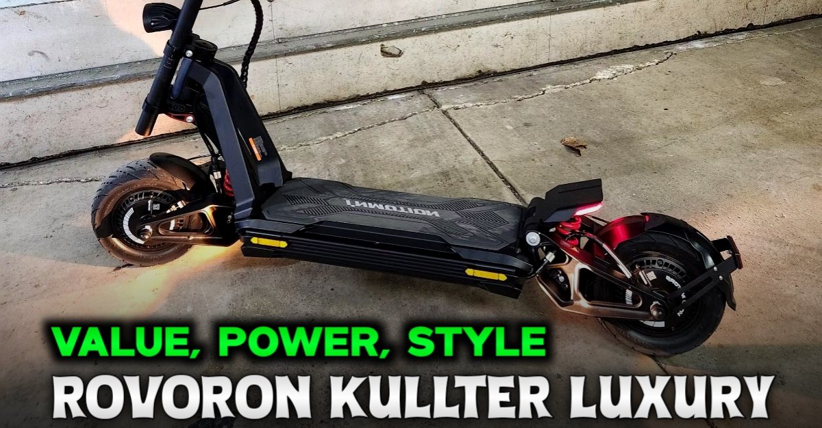 Rovoron Kullter Luxury Electric Scooter